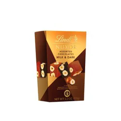 Lindt Nuxor Assorted Chocolate Candy, 5.3 oz Box