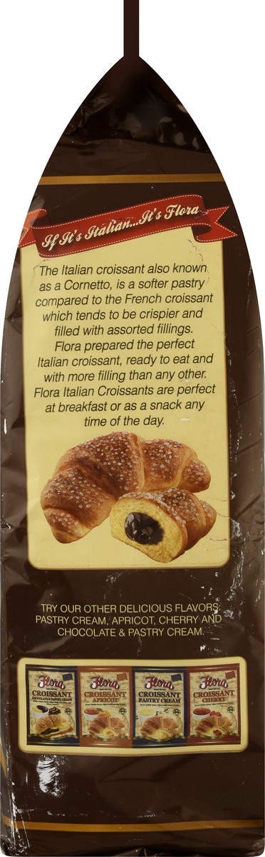 slide 8 of 13, Flora Croissants Chocolate Ready to Eat, 6 ct; 1.59 oz