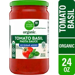 Simple Truth Organic No Sugar Added Tomato Basil Pasta Sauce