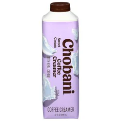 Chobani Sweet Cream Coffee Creamer with Real Cream 32 fl oz