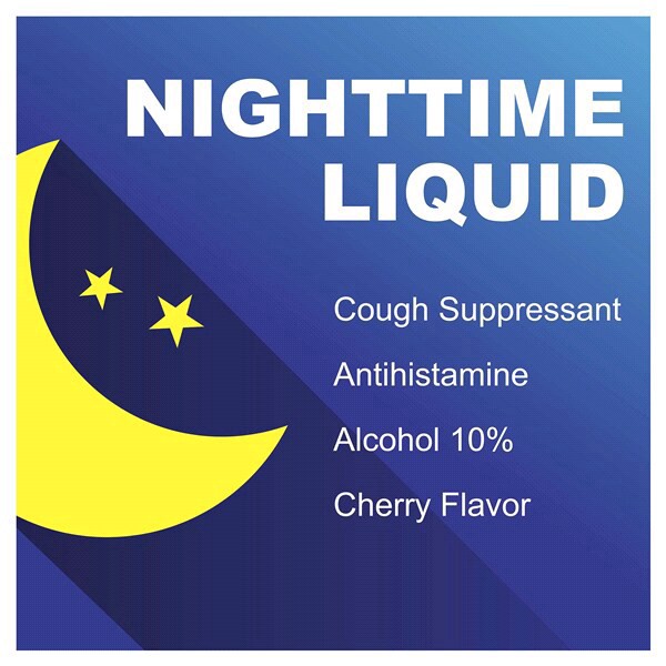 slide 12 of 25, Meijer Nitetime Cough Liquid, Cherry, 12 oz