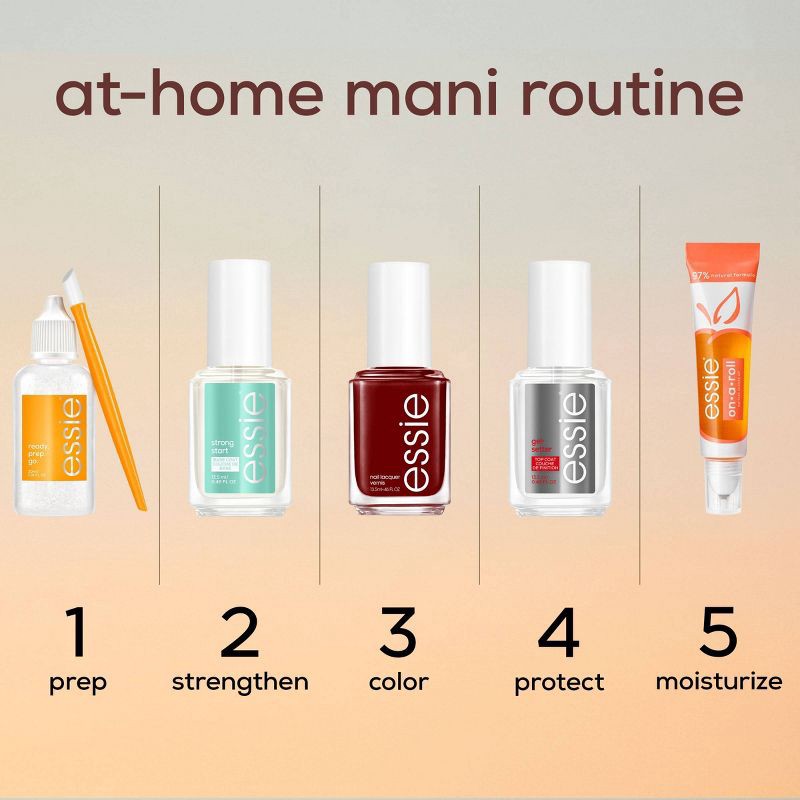 slide 7 of 12, essie Boho Rodeo Collection Salon-Quality Vegan Nail Polish - Too Hot To Tame - 0.46 fl oz, 0.46 fl oz