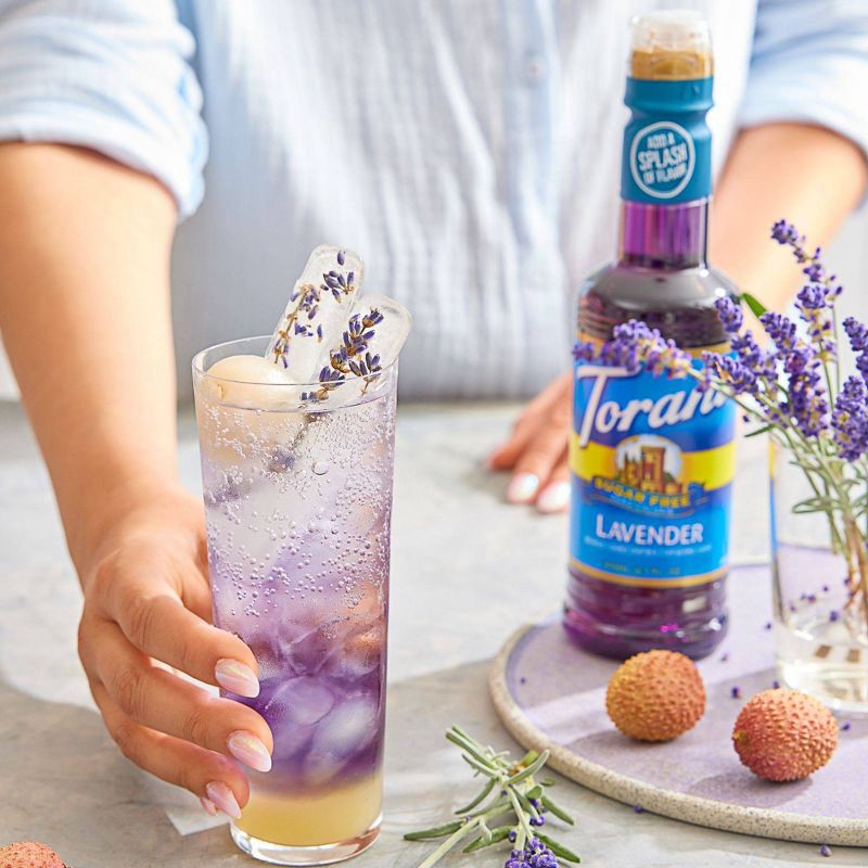 slide 3 of 5, Torani Sugar Free Lavender Syrup for Coffee Drinks and Desserts - 12.7 fl oz, 12.7 fl oz