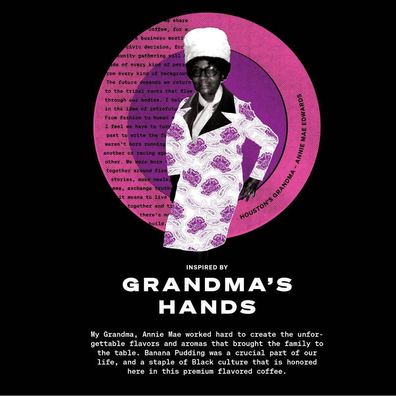 slide 6 of 12, The Get Down Coffee Co. Premium Brown Sugar Banana Flavored Espresso Roast Coffee Pods - 20ct, 20 ct