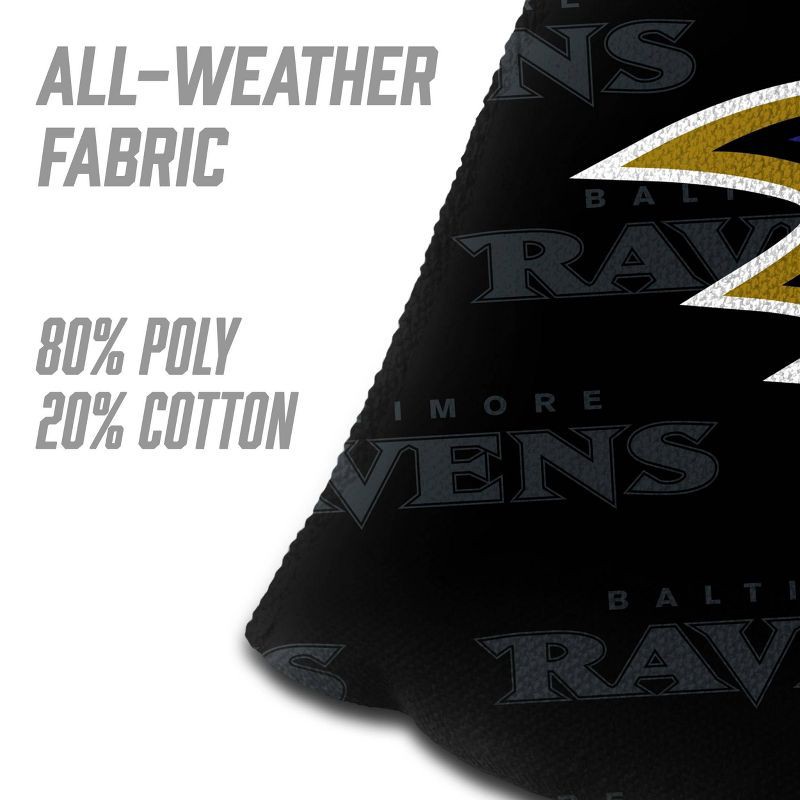 slide 5 of 6, NFL Baltimore Ravens 4pk Cornhole Bags, 4 ct