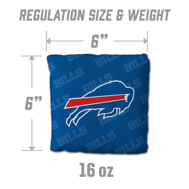 slide 3 of 6, NFL Buffalo Bills 4pk Cornhole Bags, 4 ct