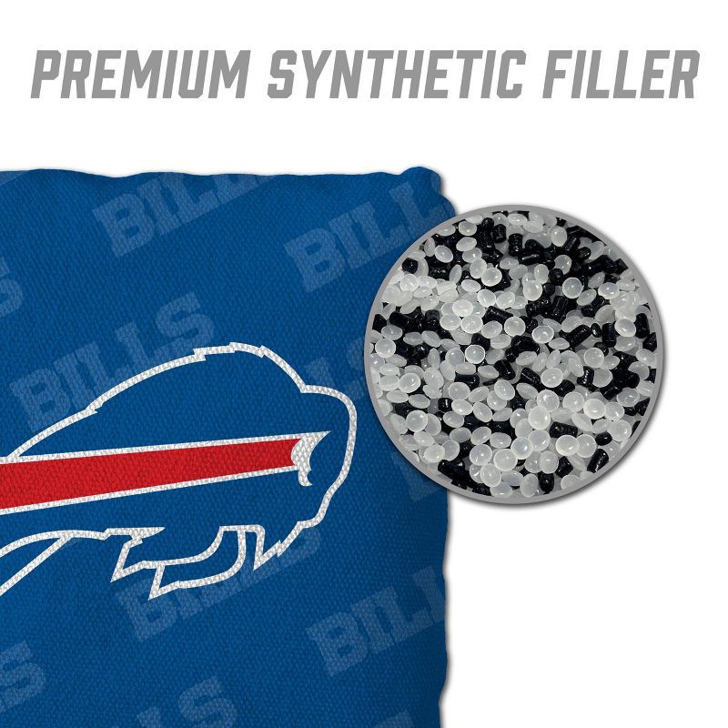 slide 4 of 6, NFL Buffalo Bills 4pk Cornhole Bags, 4 ct