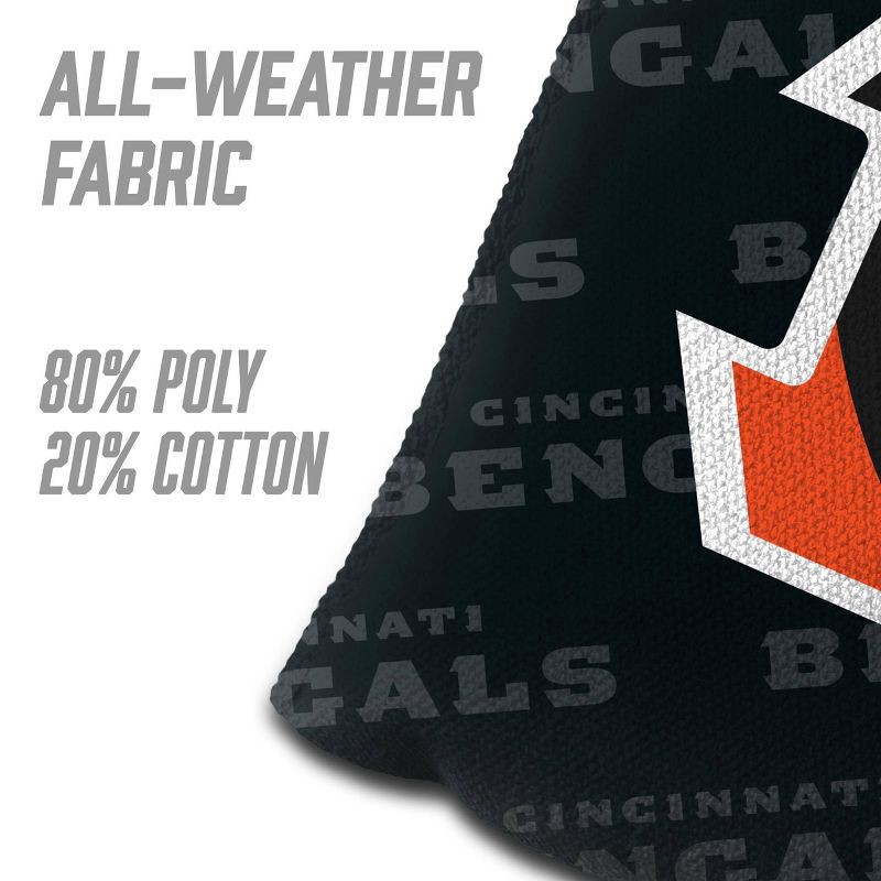 slide 5 of 6, NFL Cincinnati Bengals 4pk Cornhole Bags, 4 ct