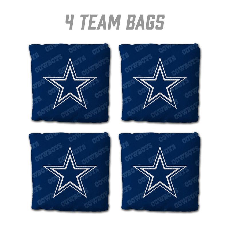 slide 2 of 6, NFL Dallas Cowboys 4pk Cornhole Bags, 4 ct