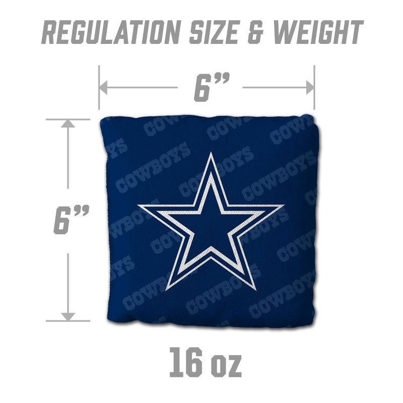 slide 3 of 6, NFL Dallas Cowboys 4pk Cornhole Bags, 4 ct