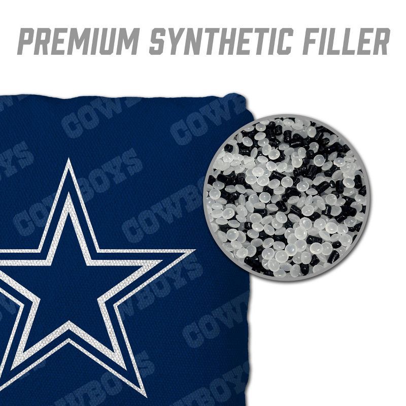 slide 4 of 6, NFL Dallas Cowboys 4pk Cornhole Bags, 4 ct