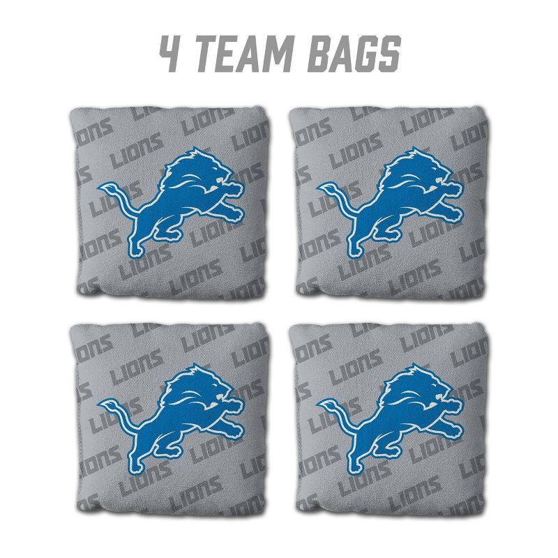 slide 2 of 6, NFL Detroit Lions 4pk Cornhole Bags, 4 ct