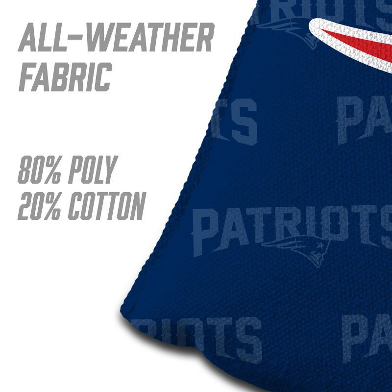 slide 5 of 6, NFL New England Patriots 4pk Cornhole Bags, 4 ct