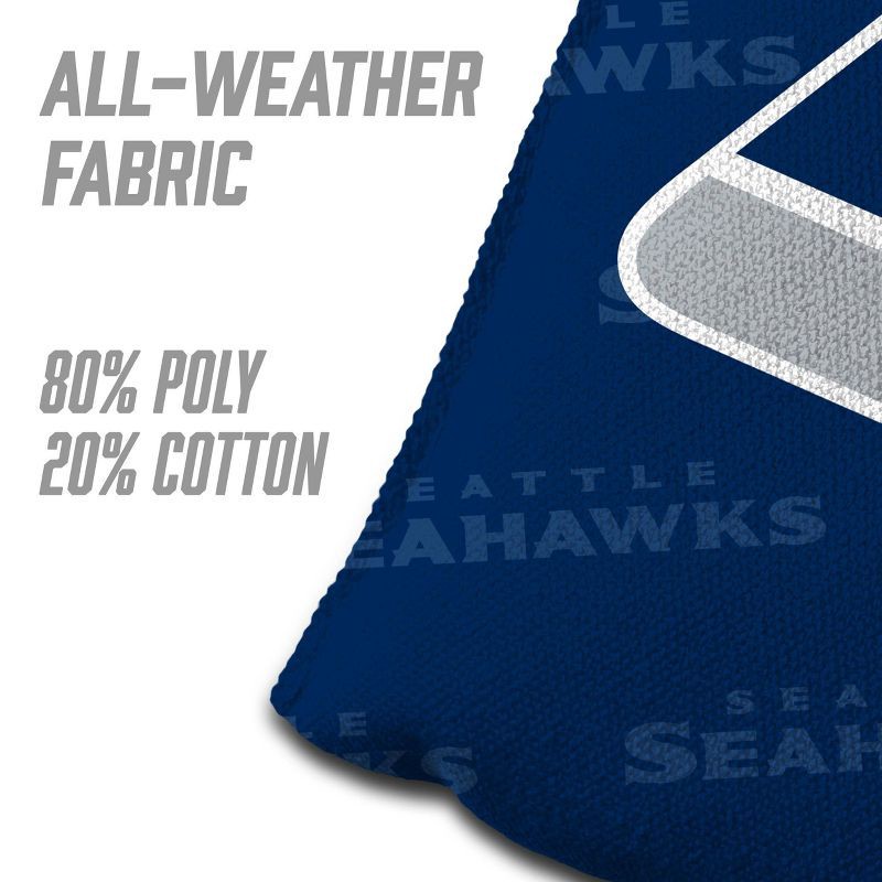 slide 5 of 6, NFL Seattle Seahawks 4pk Cornhole Bags, 4 ct