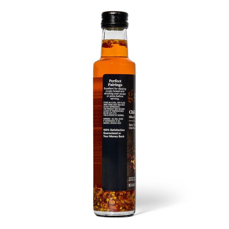 slide 3 of 5, Signature Chili Infused Olive Oil - 8.45 fl oz - Good & Gather™, 8.45 fl oz