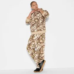 Men's Knit Sweatpants - Original Use™ Camo Beige XL