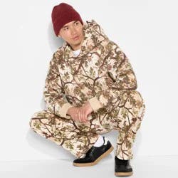 Men's Fleece Hoodie - Original Use™ Green Camo M