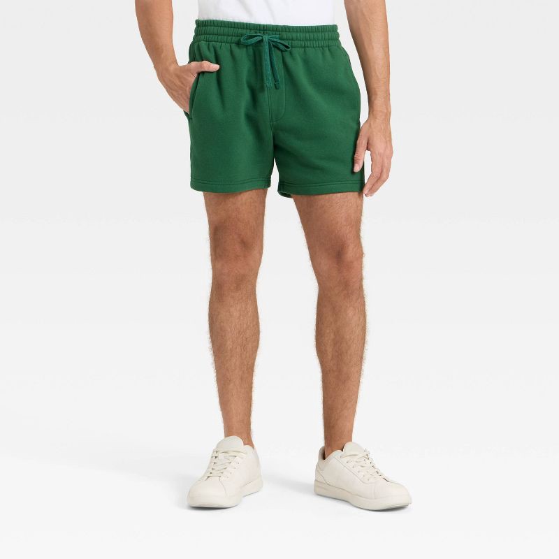 slide 2 of 3, Men's Knit Shorts - Original Use™ Green M, 1 ct