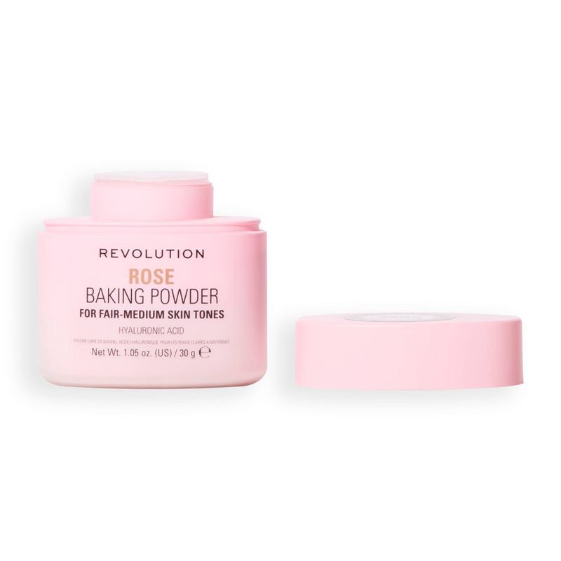 slide 2 of 5, Makeup Revolution Loose Baking Powder - Rose - 1.05oz, 1.05 oz