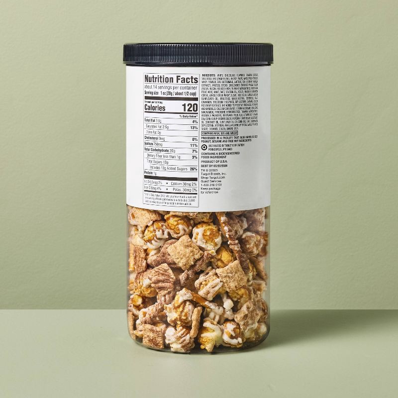 slide 2 of 3, Hearth & Hand with Magnolia Table Christmas Cinnamon Bun Snack Mix - 13.5oz - Hearth & Hand™ with Magnolia Table, 13.5 oz