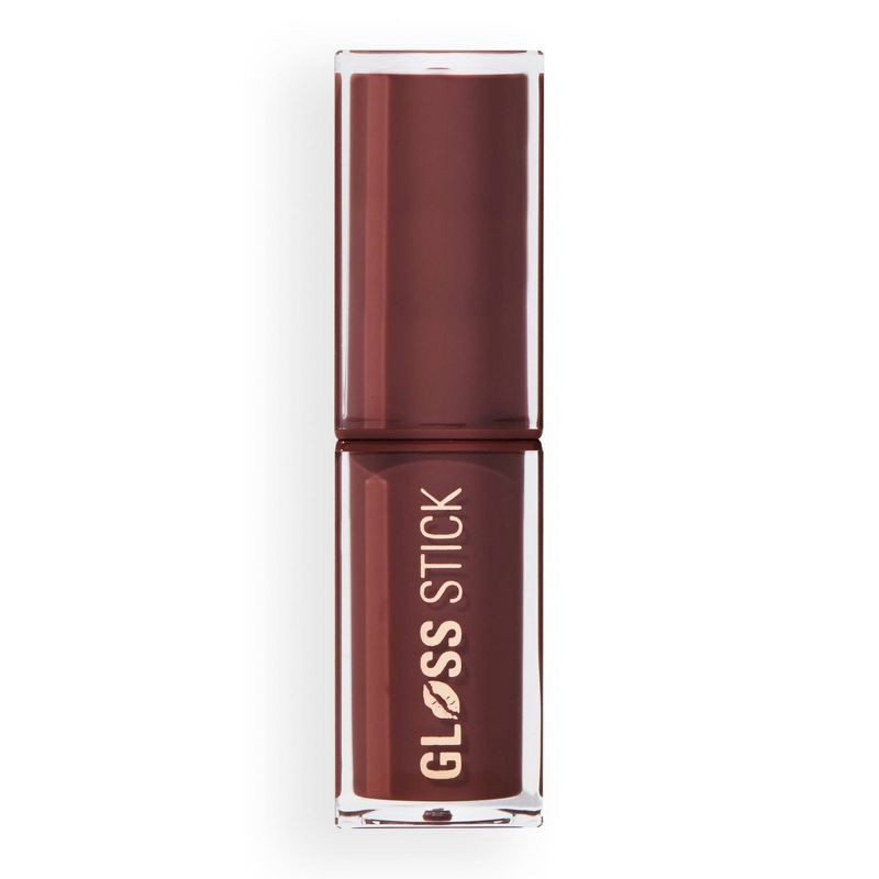 slide 3 of 3, Makeup Revolution Pout Lip Gloss Stick - Chocolate Ganache - 0.1oz, 0.1 oz