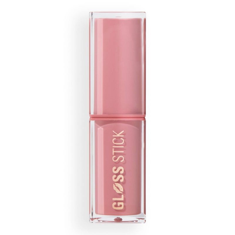 slide 3 of 3, Makeup Revolution Pout Lip Gloss Stick - Creme Brulee Mauve - 0.1oz, 0.1 oz