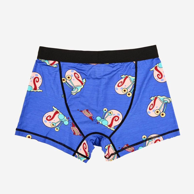slide 2 of 3, Men's SpongeBob SquarePants Boxer Briefs - Blue XL, 1 ct