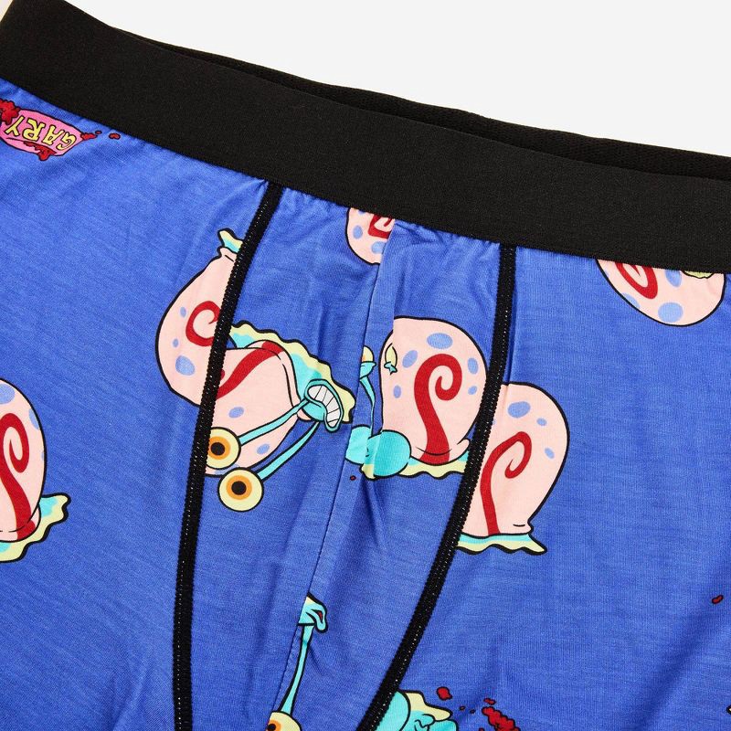 slide 3 of 3, Men's SpongeBob SquarePants Boxer Briefs - Blue XL, 1 ct