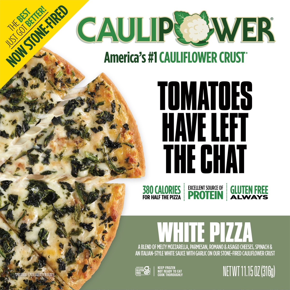 slide 5 of 11, Caulipower White Pizza 11.15 oz, 11.15 oz