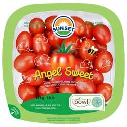 SUNSET Fresh Angel Sweet Grape Tomatoes - 1.5lbs