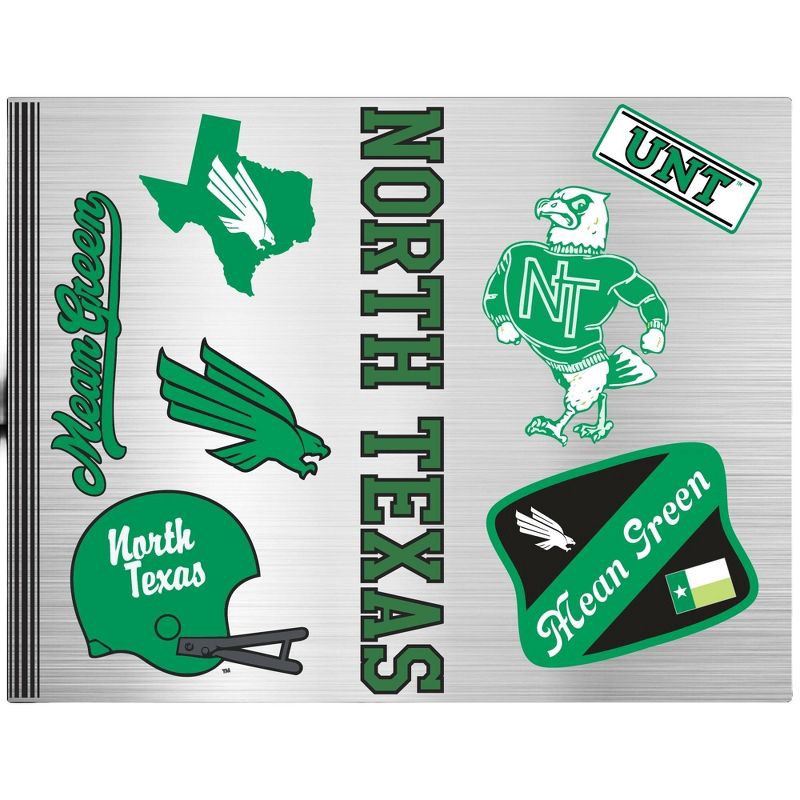slide 4 of 4, NCAA North Texas Mean Green Varsity Thirst Water Bottle - 24oz: Stainless Steel, Portable Drinkware, 24 oz