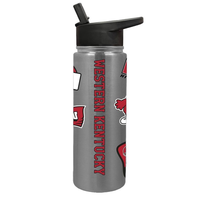 slide 1 of 3, NCAA Western Kentucky Hilltoppers Varsity Thirst Water Bottle - 24oz, 24 oz