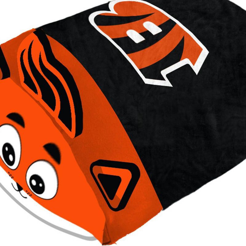 slide 2 of 3, NFL Cincinnati Bengals Stackable Plushie Mascot Pillow, 1 ct