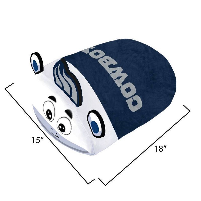 slide 3 of 3, NFL Dallas Cowboys Stackable Plushie Mascot Pillow, 1 ct