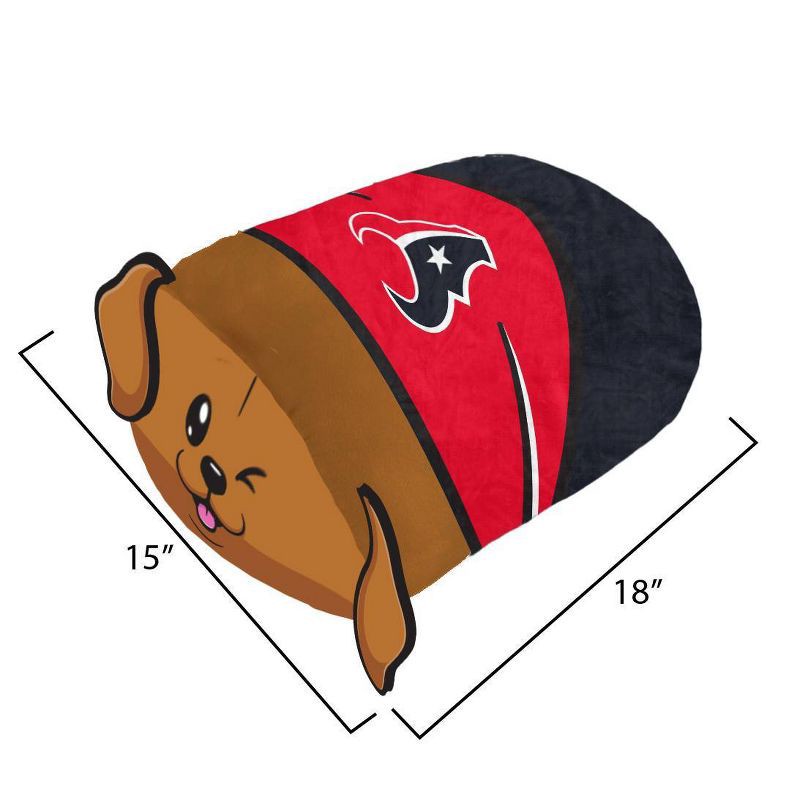 slide 3 of 3, NFL Houston Texans Stackable Plushie Mascot Pillow, 1 ct