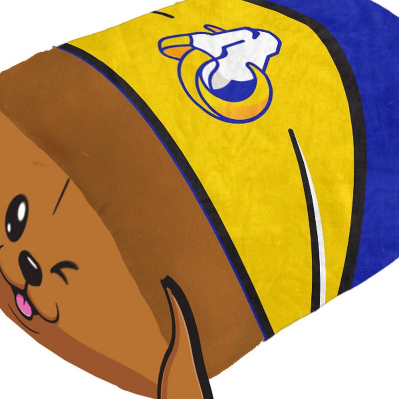 slide 2 of 3, NFL Los Angeles Rams Stackable Plushie Mascot Pillow, 1 ct