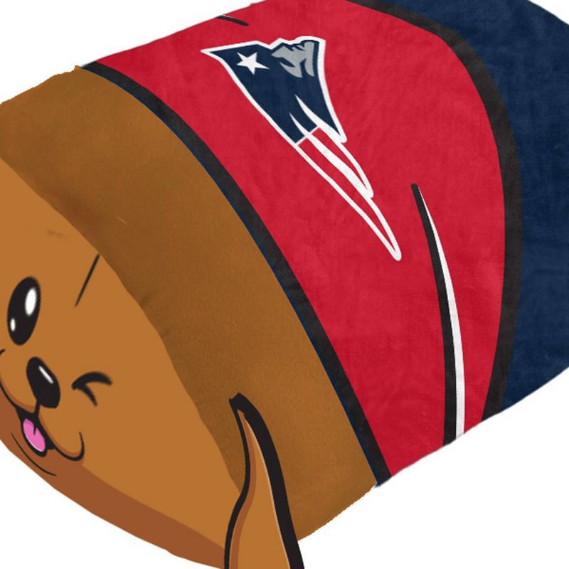 slide 2 of 3, NFL New England Patriots Stackable Plushie Mascot Pillow, 1 ct