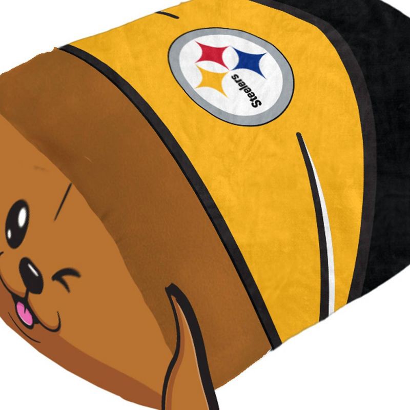 slide 2 of 3, NFL Pittsburgh Steelers Stackable Plushie Mascot Pillow, 1 ct