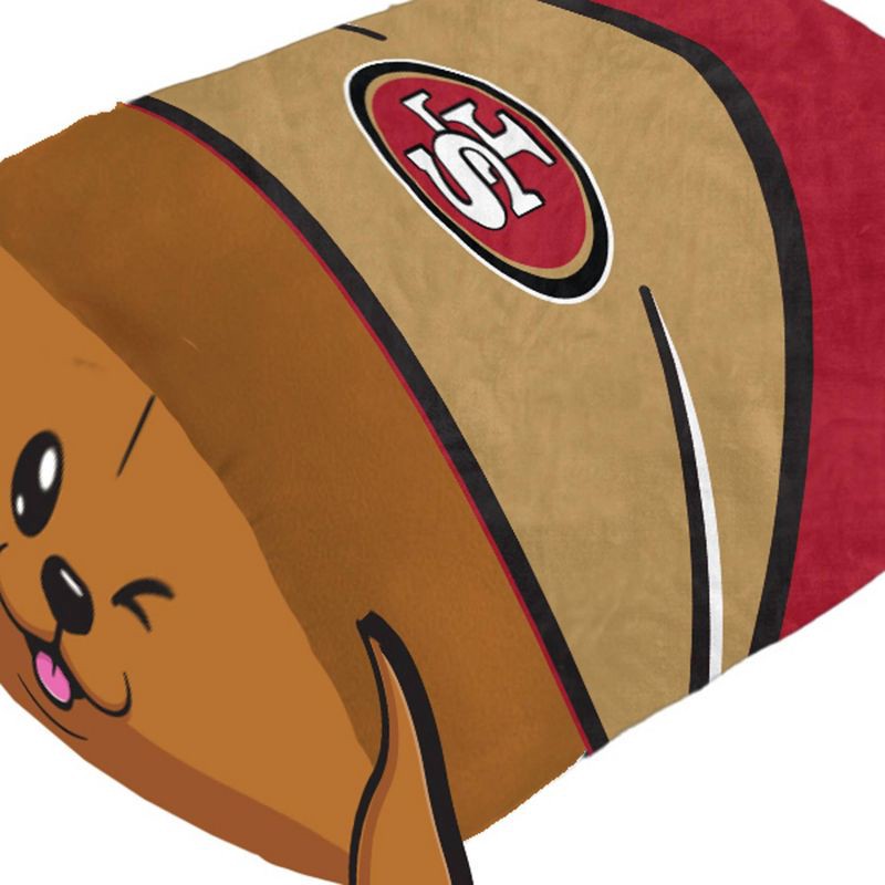 slide 2 of 3, NFL San Francisco 49ers Stackable Plushie Mascot Pillow, 1 ct