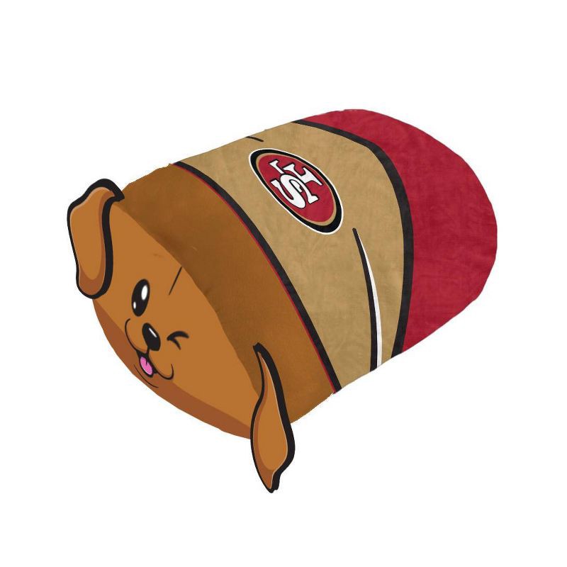 slide 1 of 3, NFL San Francisco 49ers Stackable Plushie Mascot Pillow, 1 ct