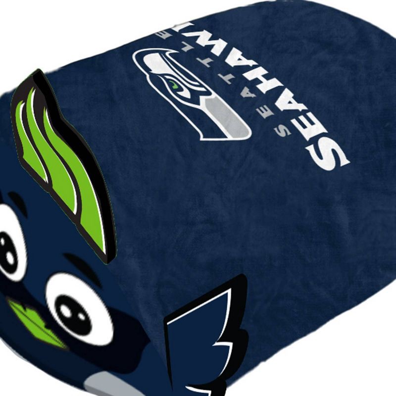 slide 2 of 3, NFL Seattle Seahawks Stackable Plushie Mascot Pillow, 1 ct