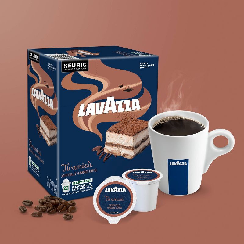 slide 8 of 13, Lavazza Tiramisu Medium Roast Keurig K-Cup Coffee Pods - 22ct, 22 ct