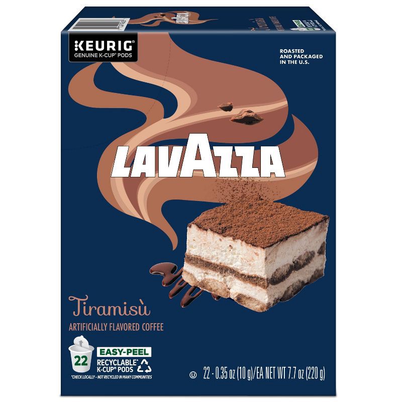 slide 9 of 13, Lavazza Tiramisu Medium Roast Keurig K-Cup Coffee Pods - 22ct, 22 ct