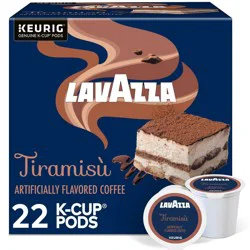 Lavazza Tiramisu Medium Roast Keurig K-Cup Coffee Pods - 22ct