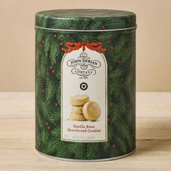 Vanilla Bean Shortbread Christmas Cookies - 16oz - John Derian for Target