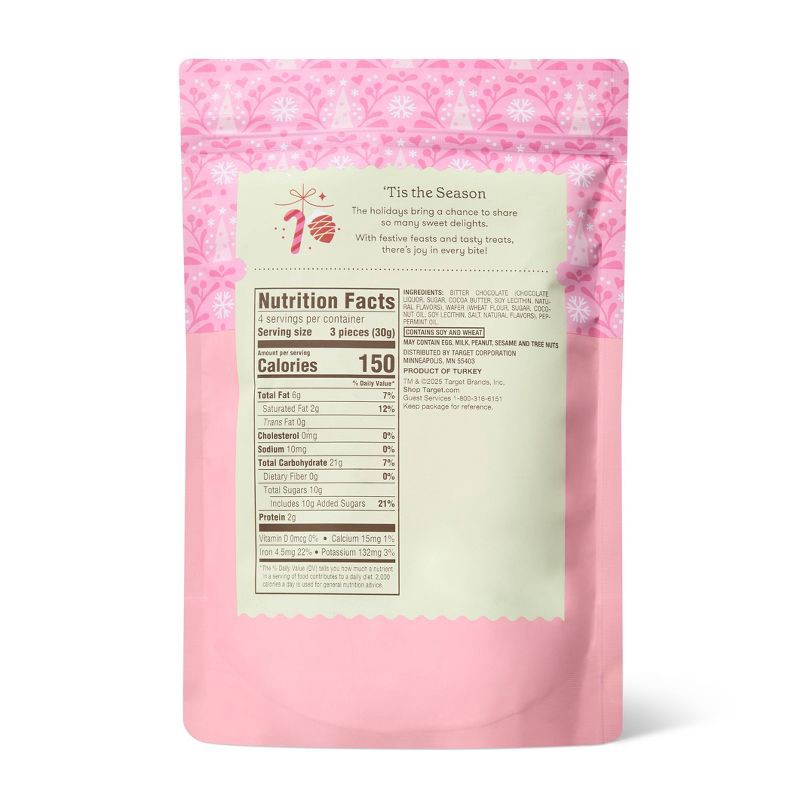 slide 2 of 3, Christmas Peppermint Dark Chocolate Mini Waffle Cones - 4.23oz - Favorite Day™, 4.23 oz