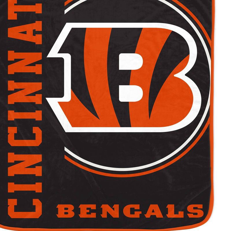 slide 2 of 3, NFL Cincinnati Bengals Keep It Simple Ultra Soft Blanket, 1 ct
