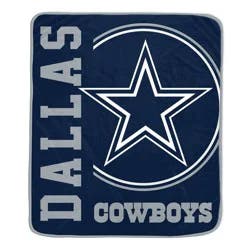 NFL Dallas Cowboys Keep It Simple Ultra Soft Blanket