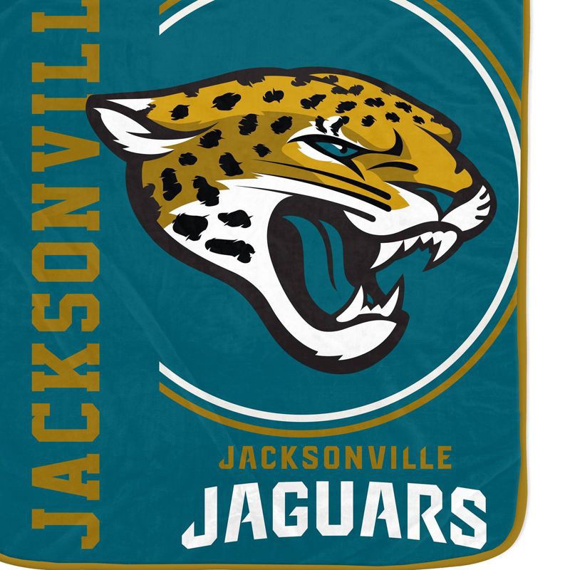 slide 2 of 3, NFL Jacksonville Jaguars Keep It Simple Ultra Soft Blanket, 1 ct