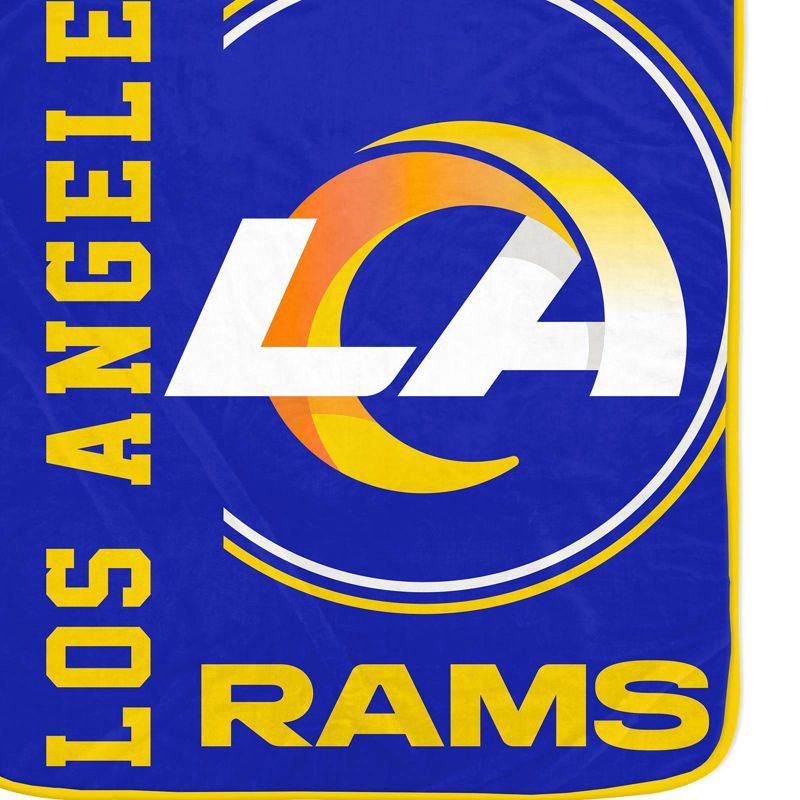 slide 2 of 3, NFL Los Angeles Rams Keep It Simple Ultra Soft Blanket, 1 ct